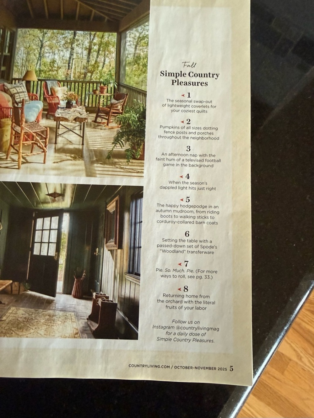 Country Living Fall 2025 Magazine - Picture 5 of 7